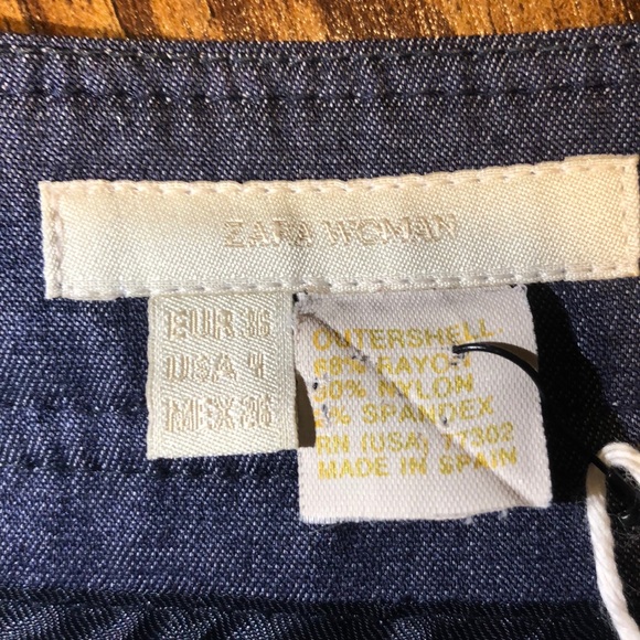 Like New Midi Zara Skirt with POCKETS! - Picture 3 of 4